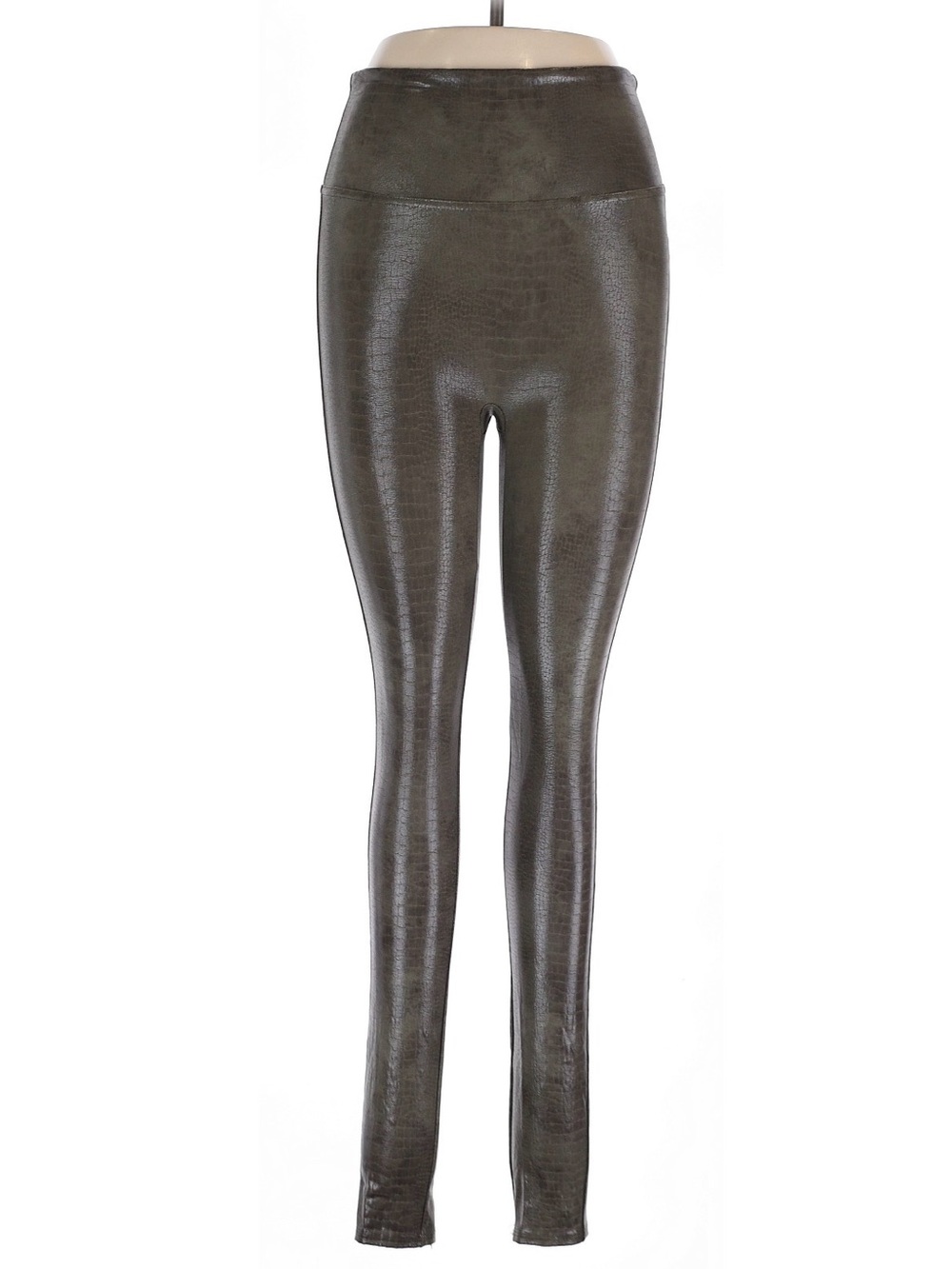 SPANX High-Rise Black Faux Leather Leggings